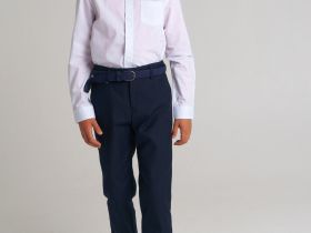 Рубашка текстильная на кнопках для мальчика