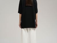 Футболка свободного кроя из джерси