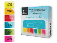 Набор акварели Малевичъ "Veroneze" тропики, 6 цв*2,5 мл