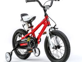 Детский велосипед Royal Baby Freestyle Steel 14, год 2022, цвет Зеленый