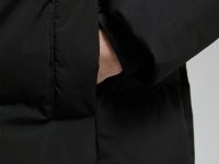 Длинный пуховик с натуральным пухом