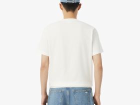 Мужская футболка Lacoste классического кроя из органического хлопка