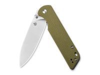 Складной нож QSP Parrot, сталь D2, рукоять микарта, green