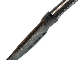 Нож Pocket Wolf Кело, сталь AUS-10, рукоять G10, серый с рисунком