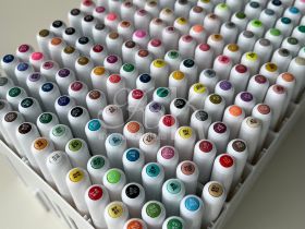 Набор маркеров акриловые Languo, 192 цвета