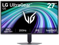 Монитор 27" LG UltraGear 27G523B-B 1920x1080 LED, 16:9, IPS, 300cd, 1000:1, 1ms(GtG), 178/178, DP, HDMI, audio, 200Hz, tilt, VESA, black