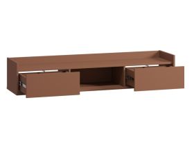 ТВ-тумба подвесная Воямполь 150x28 Терракотовый
