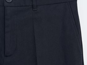 Укороченные брюки с эластичным поясом