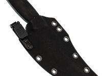 Нож Barmaley Knives Пьеро BW, сталь AUS-10Co, рукоять G10, черный