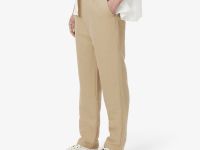 Мужские спортивные брюки Lacoste из смеси льна и вискозы