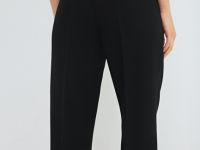 Зауженные книзу брюки, Черный