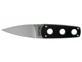Нож с фиксированным клинком Cold Steel Secret Edge, сталь AUS-8A, рукоять G10, черный