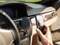 Автомобильный держатель uBear Go-Power с БЗУ MagSafe черный