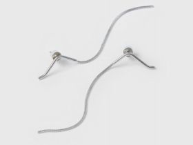 Серьги, Серебряный