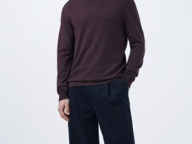 Брюки-чиносы со складками, Синий