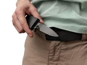 Ремень с ножом-пряжкой, нейлон
