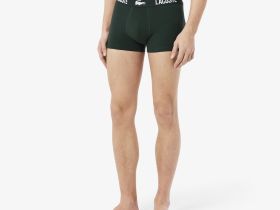 Мужское хлопковое нижнее бельё Lacoste (3 ед.)