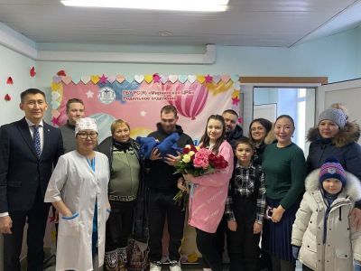 В семье участника СВО родился первенец