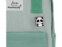 Значок деревянный MESHU "Hello panda", 2,7*3,3 см