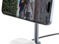 Беспроводное зарядное устройство uBear Stage 2в1, 30Вт серый