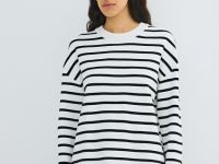 Джемпер плотной вязки, Белый