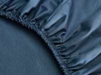 Простыня на резинке Naval blue