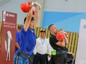 Гиревик Руслан Лугинов стал четырехкратным чемпионом Игр Манчаары