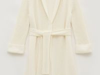 Удлиненный кардиган с поясом