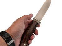 Нож Клык, сталь M398, рукоять Ironwood