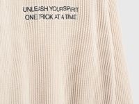 Вязаный джемпер для мальчиков, Бежевый