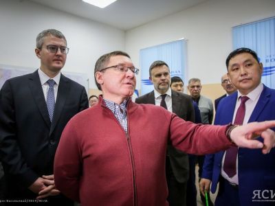 ФОТОРЕПОРТАЖ. Министр строительства и ЖКХ России Владимир Якушев в Якутске
