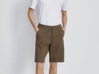 Шорты из хлопка с эластичным поясом