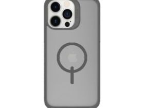 Чехол-накладка Zagg Hampton Snap Magsafe для iPhone 14 Pro пластиковый (матовый серый)