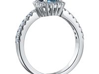 Кольцо из белого золота э0912кц08191300_blue