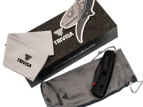 Складной нож Trivisa Koala-B, сталь N690, рукоять микарта