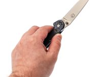 Складной нож Steelclaw Крыса, сталь VG-10, рукоять синий титан