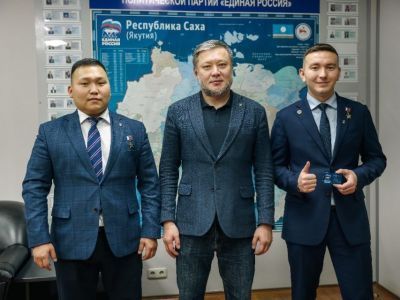 Герои России из Якутии вступили в ряды членов партии «Единая Россия»