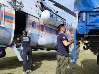 В Олекминский район направили две тонны гуманитарной помощи