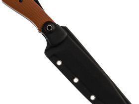 Походный нож Special Knives Sheriff, сталь AUS-10, рукоять G10, коричневый