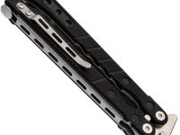 Нож-бабочка (балисонг) НОКС Балисонг М210, сталь AUS-8, рукоять G10, черный