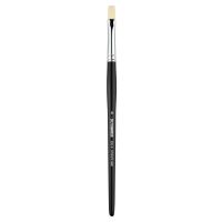 Кисть жесткая синтетика №8 плоская Sketchmarker "352" ручка короткая