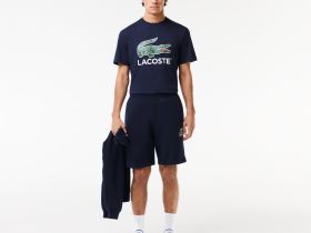 Мужская хлопковая футболка Lacoste