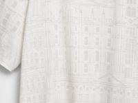 Футболка с принтом, Белый