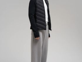 Стеганая куртка с искусственным утеплителем и водоотталкивающей пропиткой