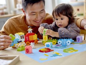 DUPLO 10954 Конструктор Поезд с цифрами — учимся считать