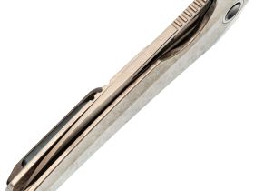 Складной нож TUOTOWN Magpie, сталь M390, рукоять Crystal Titanium