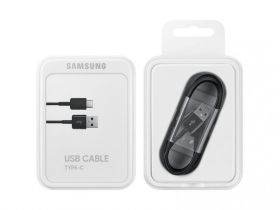 Кабель Samsung USB/Type-C 1.5m (черный) (EP-DG930)
