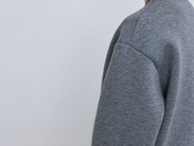 Бомбер из неопрена, Серый