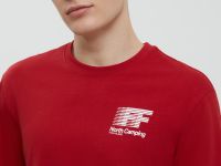 Футболка из хлопка с принтом