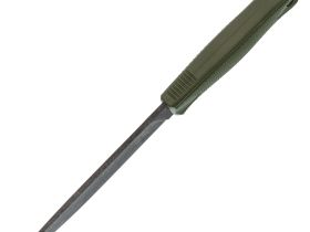Туристический нож Кизляр ПП Otus, сталь AUS-8 с покрытием, рукоять эластрон, хаки
